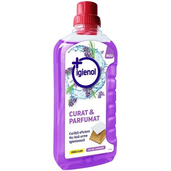 ​Solutie pardoseli Igienol, lichid, antibacterian, curat si parfumat, 1L, lavanda​ - 3- Roveli