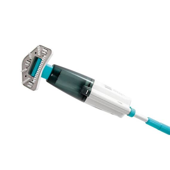 ​Aspirator fara fir pentru curatarea spa-urilor si piscinelor de gradina Intex, tija telescopica, cablu USB inclus, 2 capete de periuta inlocuibile, 4V Ni-MH, 45 litri/ora, 0,8 L - 5- Roveli