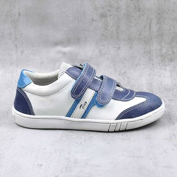 Pantofi sport pentru copii , din piele naturala 3229-BLEU/BLEU, Culoare (12): Bleu, Marime (12): 31 - 4- Roveli