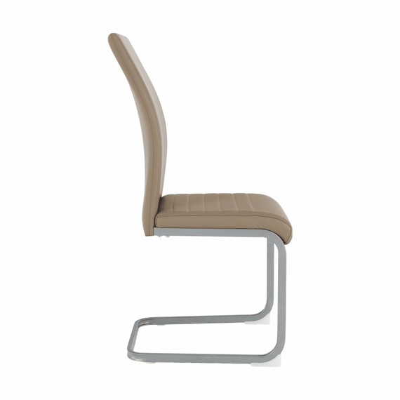Scaun dining, gri maro Taupe / gri, NOBATA - 4- Roveli