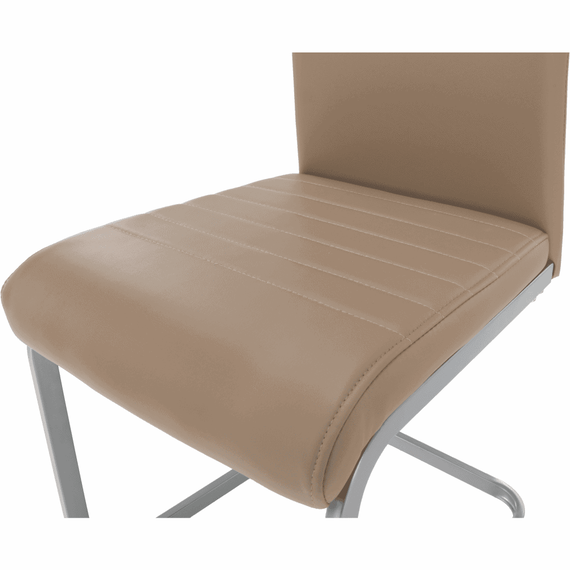 Scaun dining, gri maro Taupe / gri, NOBATA - 10- Roveli