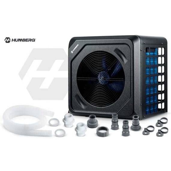Pompa de caldura pentru piscina pana la 10 m³, afisaj LCD, Bluetooth, Wi-Fi, temperatura de functionare 10-43 °C, debit de apa 1, 50 m³/h, COP 5.17, 3 kW, neagra - 8- Roveli