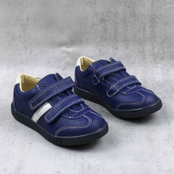 Pantofi sport , pentru copii , din piele naturala  1839-BLEU/BLEU, Culoare (12): Albastru, Marime (12): 25 - 3- Roveli