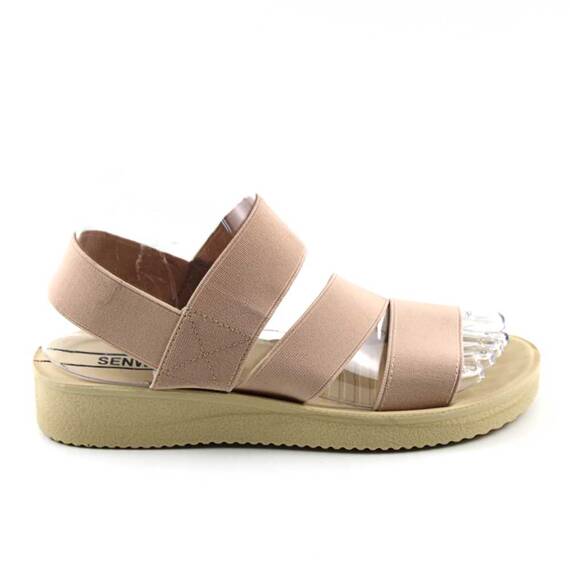 ​Sandale comode de dama , cu bretele  elastice SW004-8-PINK, Culoare (12): Roz, Marime (12): 40** - 4- Roveli