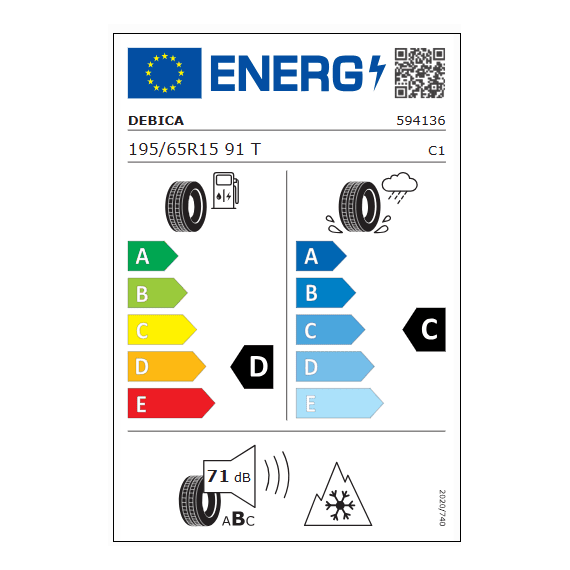Anvelope Iarna 195/65R15 91T Debica Frigo 2 - 2- Roveli