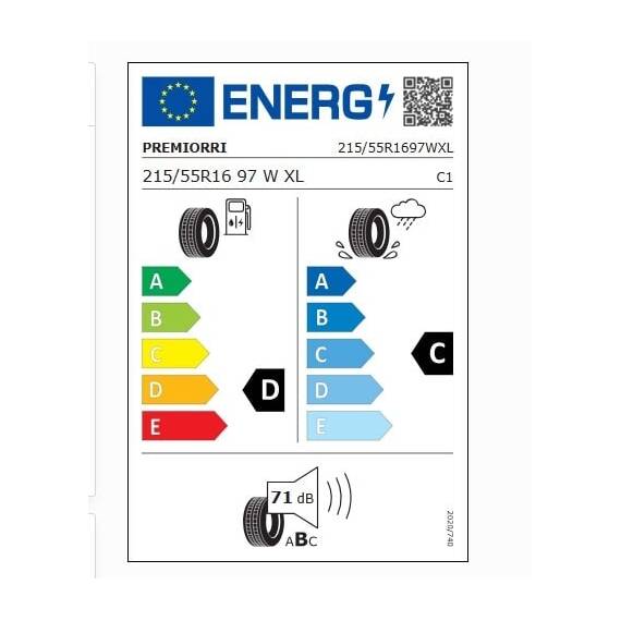 Anvelope vara 215/55R16 97W SOLAZO S PLUS - PREMIORRI - 2- Roveli