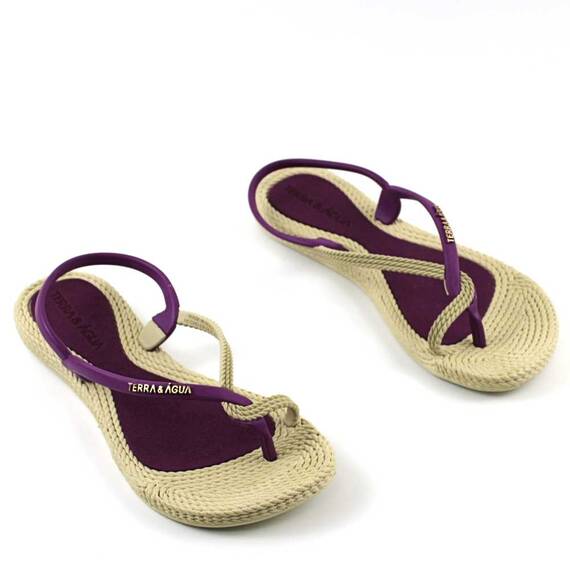 Sandale usoare de dama , pentru plaja 596-PURPLE, Culoare (12): Mov, Marime (12): 37 - 2- Roveli