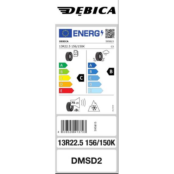 13R22.5 156/150K DMSD2 3PSF ON/OFF - DEBICA - 2- Roveli