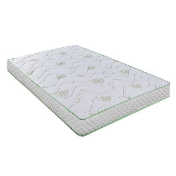 RESIGILAT: Saltea pat Bedora Confort Memory Aloe 14+3, spuma memory si spuma poliuretanica, confort ortopedic si anatomic, Dual confort, 160 x 200 x 20 cm - - Roveli