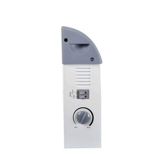RESIGILAT: Convector electric, 3 trepte de putere 750 / 1250 / 2000 W, protectie supraincalzire, oprire automata, protectie supraincalzire, alb si negru - 4- Roveli