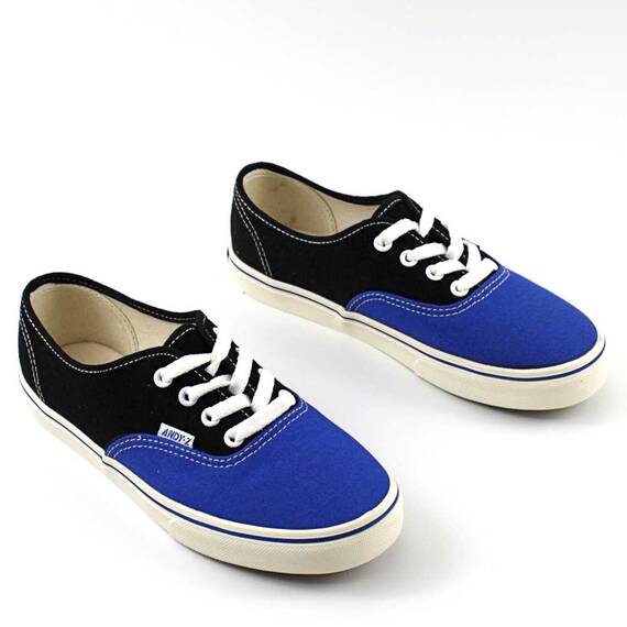 Sneakers dama , practici si comozi A8871-BLUE/BLACK, Culoare (12): ALBASTRU/NEGRU, Marime (12): 37 - 3- Roveli
