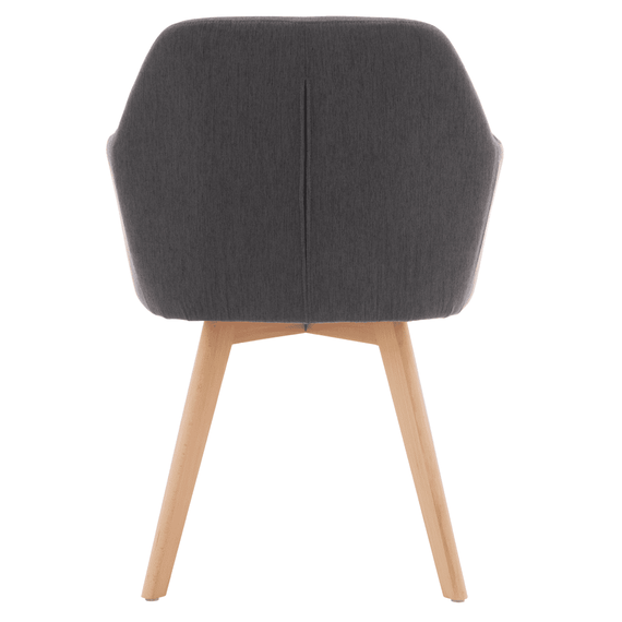 Fotoliu de design, gri inchis/fag, CLORIN 2 NEW - 2- Roveli
