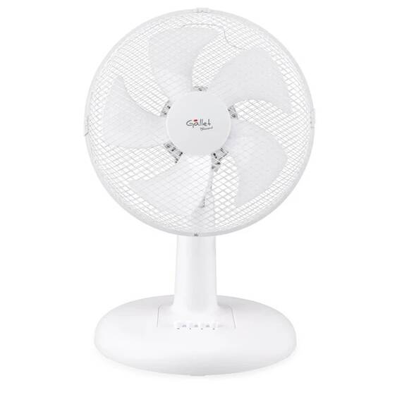 Ventilator de masa Gallet Blizzard VEN35, 55 W, 30cm, 3 viteze, oscilatie, alb - 2- Roveli