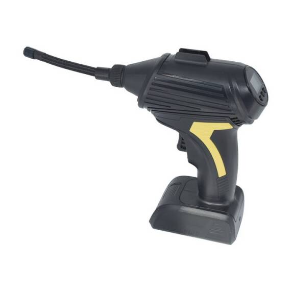 Compresor aer cu acumulator si manometru digital 12V. COD: 8366 - 2- Roveli