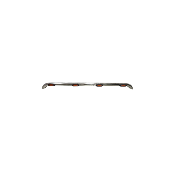 Bara inox pentru auto si camioane cu lampa LED integrata 12V-24V   Cod: ER-MONTIP1 - - Roveli