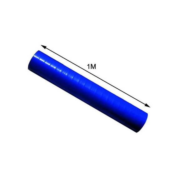 Furtun silicon drept cu insertie textila Ø63mm x 1m pentru tuning auto Cod: BK92336 - 2- Roveli