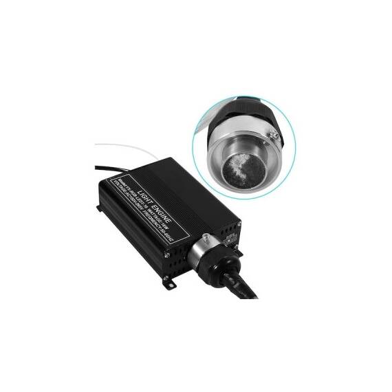Kit fibra optica LED RGB+W plafon instelat cu efect meteorit (Stea Cazatoare) 760 fire ,3m 12V   Cod: HH-76023 - - Roveli