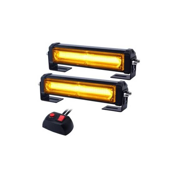 Proiectoare stroboscopice LED COB lumina portocalie 12 24V Cod: AS-COB-2 - 2- Roveli