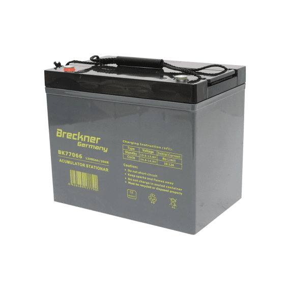 Baterie sistem solar cu gel 12V 85Ah 20HR 260x169x211mm FCDG12-85 Breckner Germany  Cod:BK77066 - - Roveli