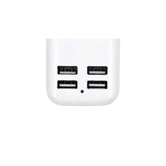Incarcator retea cu 4 porturi  USB  2A ,15W MIV - 4- Roveli