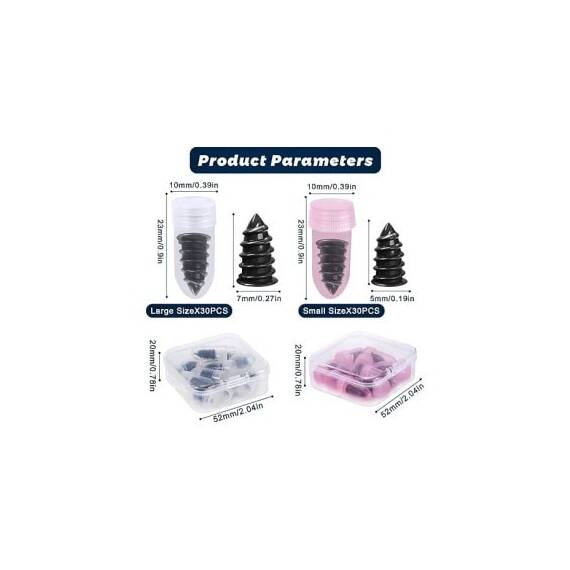Set surubelnita si dopuri de vulcanizare anvelope pentru reparatii rapide Cod: FS-6413 - 3- Roveli
