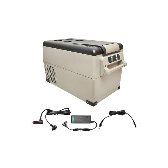 Frigider auto cu compresor 35L 12V 24V 220V 60W cu ecran LCD -18 +20°C Cod: DISEU37 - 6- Roveli