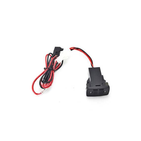 Mufa USB pentru bord cu capac din cauciuc cu 2 porturi  Cod: 01 - 2- Roveli
