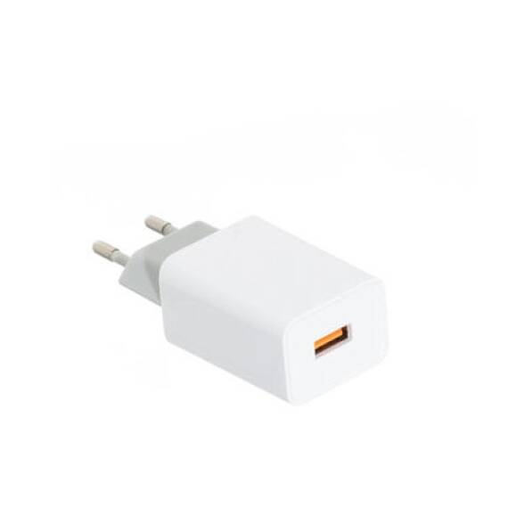 Incarcator retea 220V-5V 18W 3A  ALB, GOLF Cod: GF-U206Q - - Roveli