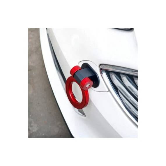 Ornament racing carlig remorcare negru argintiu rosu albastru Cod: IS07220 - 2- Roveli