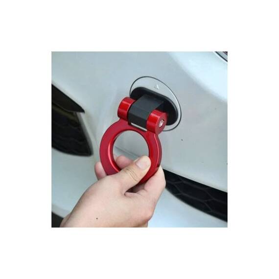 Ornament racing carlig remorcare negru argintiu rosu albastru Cod: IS07220 - 5- Roveli