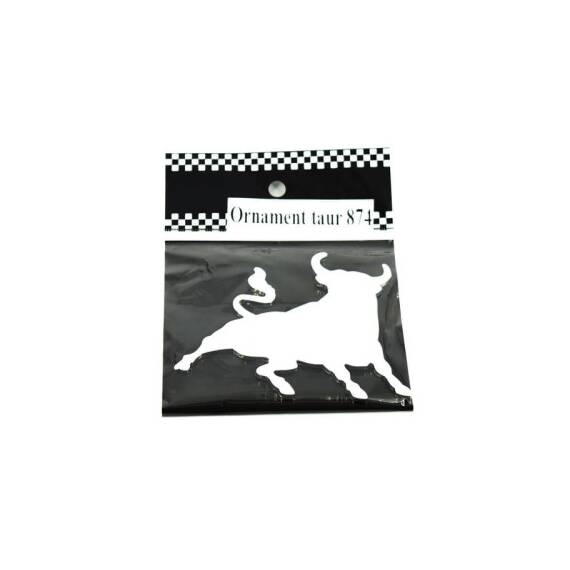 Ornament taur cromat 874 / 06973TAU - - Roveli