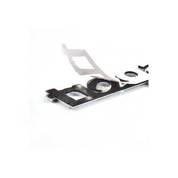 Ornament Sport  crom auto universal 11x3.2cm Cod: S02 - - Roveli