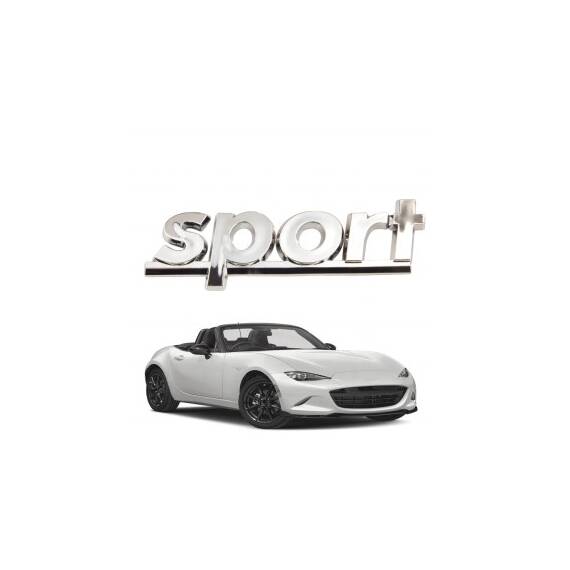 Ornament Sport  crom auto universal 11x3.2cm Cod: S02 - 3- Roveli