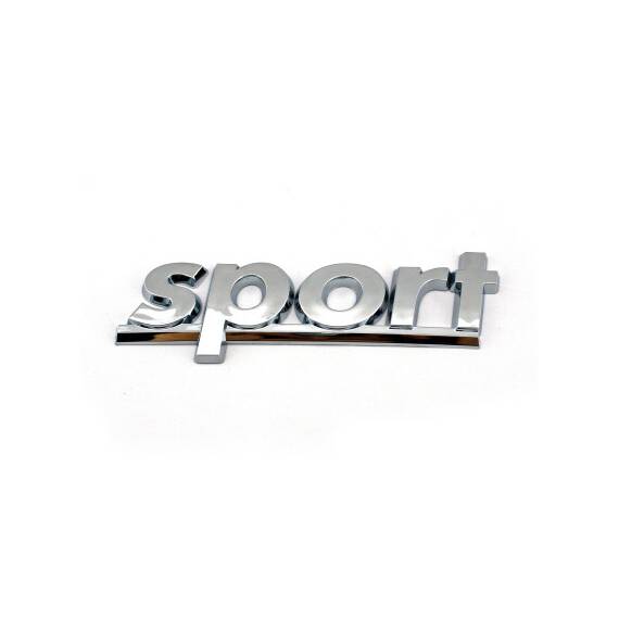 Ornament Sport  crom auto universal 11x3.2cm Cod: S02 - 4- Roveli