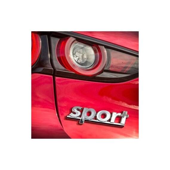 Ornament Sport  crom auto universal 11x3.2cm Cod: S02 - 2- Roveli