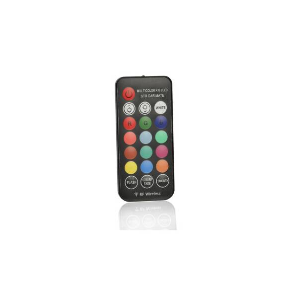 Set 2 becuri pozitie RGB T10 cu telecomanda 10 LED SMD2835 12V Cod: ZC-RF1 - 4- Roveli