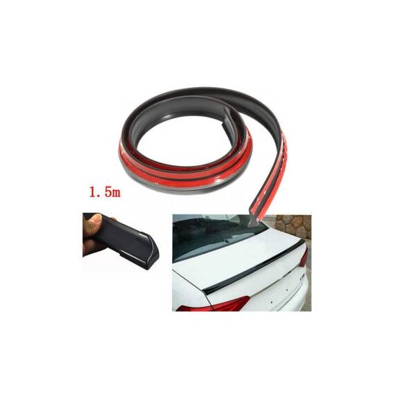 Eleron universal cauciuc tip M negru 1.5m x 3.5cm   - - Roveli