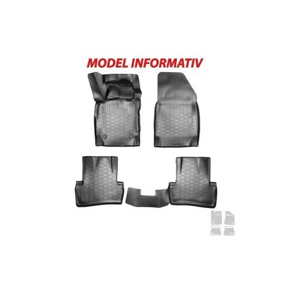 Covoare cauciuc tavita compatibile Mercedes ML W163  1997-2005 Cod: 3D 62532​​​​​​​ / A10 - - Roveli