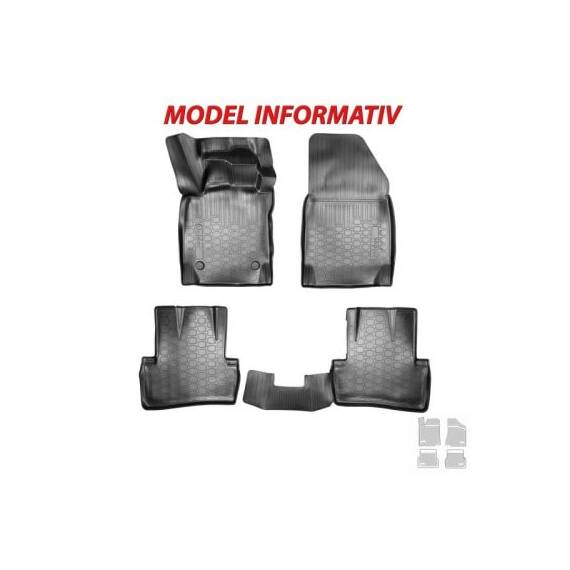 Covoare cauciuc tavita compatibile Peugeot 107 2005-> Cod: 2D 61404​​​​​ / A10 - 3- Roveli
