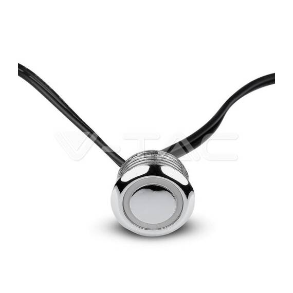 Comutator LED Touch si Dimer Argintiu + Cablu Negru COD: 3341 - 2- Roveli