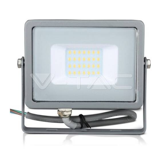 Proiector LED 20W Cip SAMSUNG SMD Corp Gri 4000K COD: 446 - - Roveli