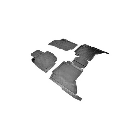Covoare cauciuc tavita compatibile Toyota Hilux 2012-2015 Cod: 2D 61954​​ / A10 - 3- Roveli