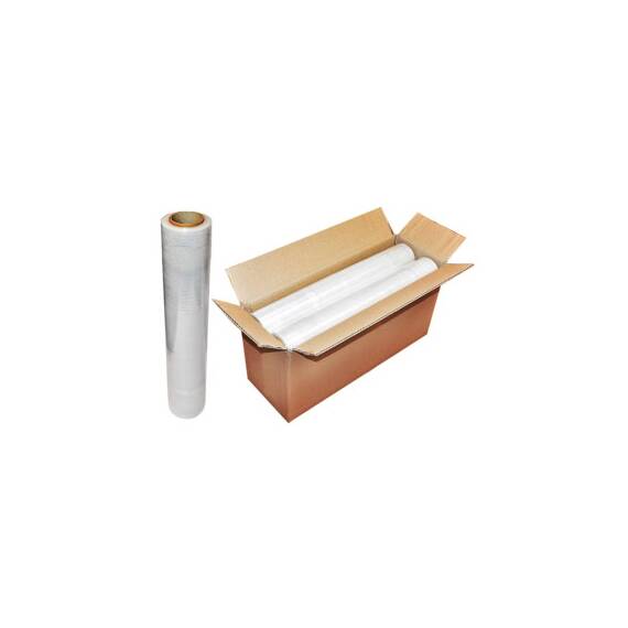 Folie stretch manuala transparenta 1,65 kg 500x0,023 mm Cod: DISEP56 - - Roveli