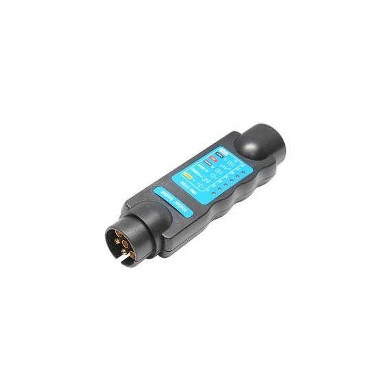 Tester pentru verificare lumini remorca, priza mama-tata cu 7 pini  Cod: BK92799 / DISGB99 - 4- Roveli