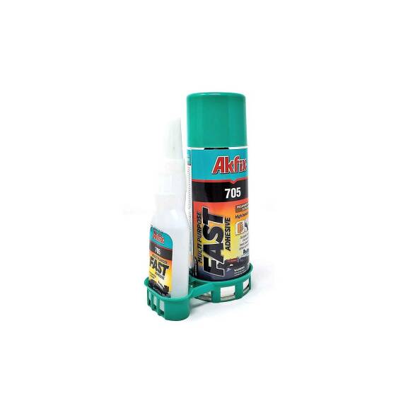 Spray adeziv universal cu Intarire Rapida, Akfix 705 200 ml - - Roveli