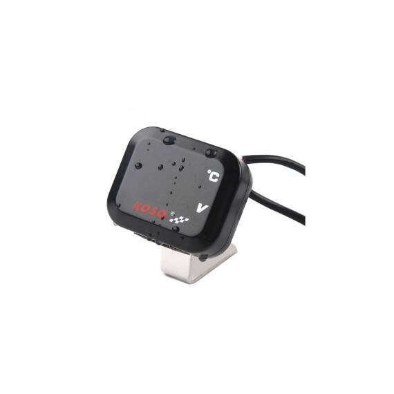 Termometru 4 in1 + mufa bord incarcator USB 3A + voltmetru 12V  Cod: DS4030 - 3- Roveli