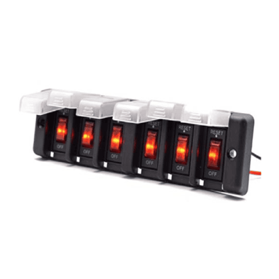 Panou 8 intrerupatore  SPP22 12V - 2- Roveli