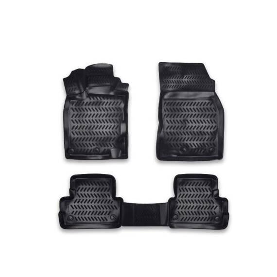 Covoare cauciuc tavita compatibile Nissan Qashqai II  2014-2020  Cod: A80-X111 - - Roveli