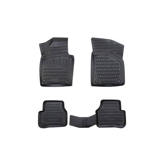 Covoare cauciuc tavita compatibile Skoda Superb II 2009-2015  Cod: A80-X119v3 - - Roveli