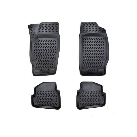 Covoare cauciuc  tavita compatibile Seat Ibiza IV 2008-> Cod: A80-X121 - - Roveli